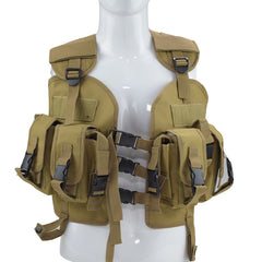 Outdoor Camouflage Mountaineering Vest Combat Carry Gear Equipment