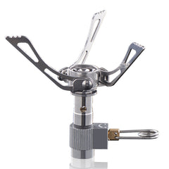 Portable Folding Mini Camping Stove Outdoor Gas Stove Survival Furnace Stove 3000W Pocket Picnic Cooking Gas