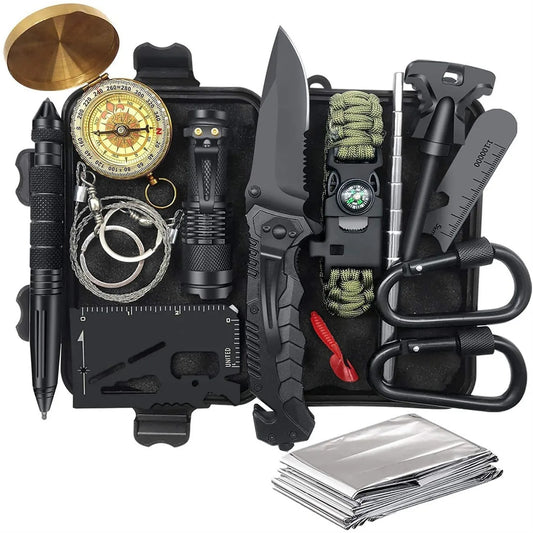 Outdoor Survival Kit Wilderness Survival Tool Set