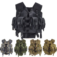 Outdoor Camouflage Mountaineering Vest Combat Carry Gear Equipment